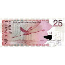 P29d Netherlands Antilles - 25 Gulden Year 2006